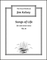 Songs of Life, Op. 34 Vocal Solo & Collections sheet music cover